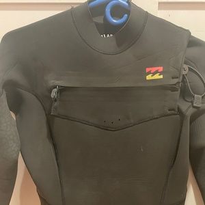 Billabong womens 3/2 Synergy Chest Zip Full Wetsuit size US 10